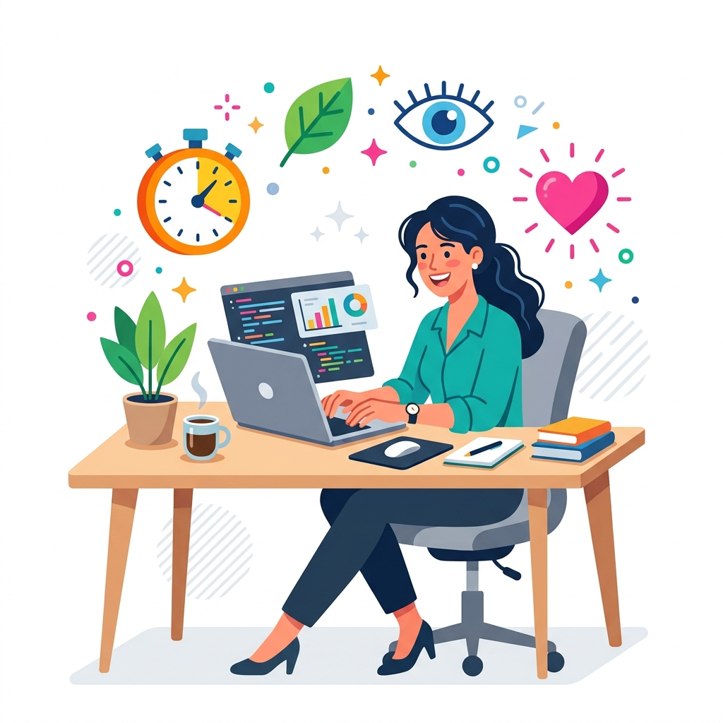 DXWorkWell Hero Illustration